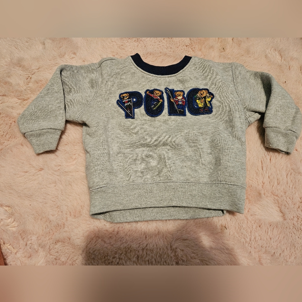 Polo bear 9m logo sweatshirt crewneck